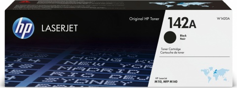Toner HP W1420A, LaserJet M110, MFP M140, black, 142A, originál
