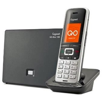 Telefon bezšňůrový Gigaset Premium 100A GO, černá