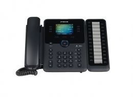 Telefon IP E-LG 1040i, barevný LCD, 3,5", hlasitý tel., černý