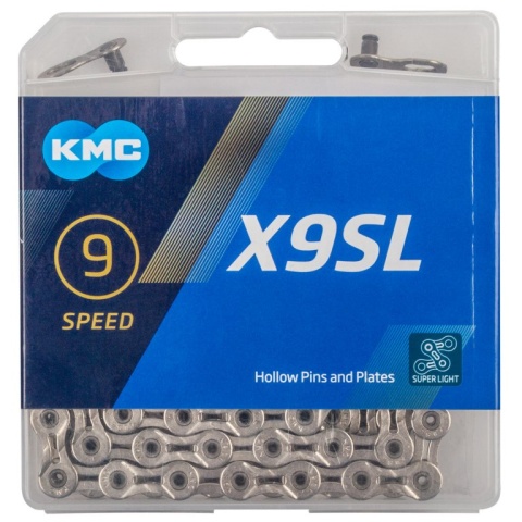 řetěz KMC X9SL stříbrný 114 čl. BOX