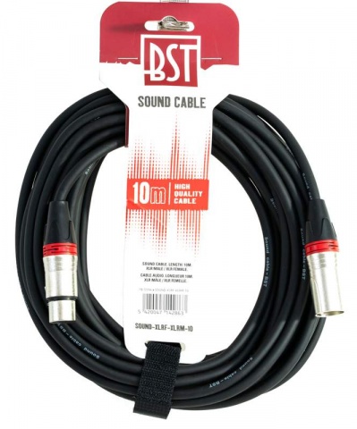 SOUND-XLRF-XLRM-10m BST propojovací kabel