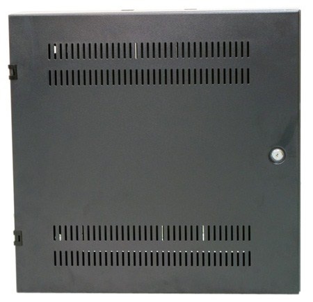 Nástěnný rozvaděč SOHO vertikální 19" 2U+4U, hloubka 17cm, černý