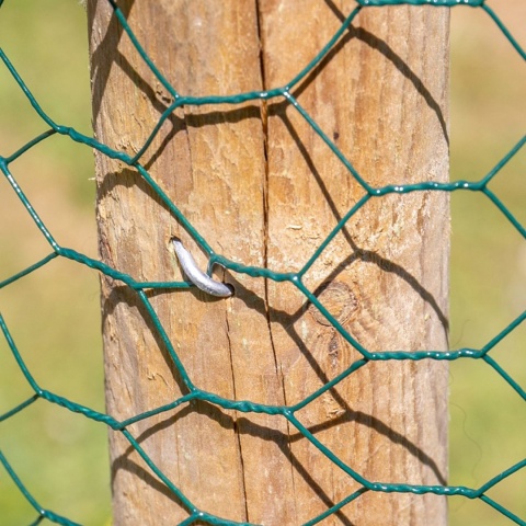 Farmářské pozinkované skobičky 2,2 × 25 mm - 100 g, cca 70 ks