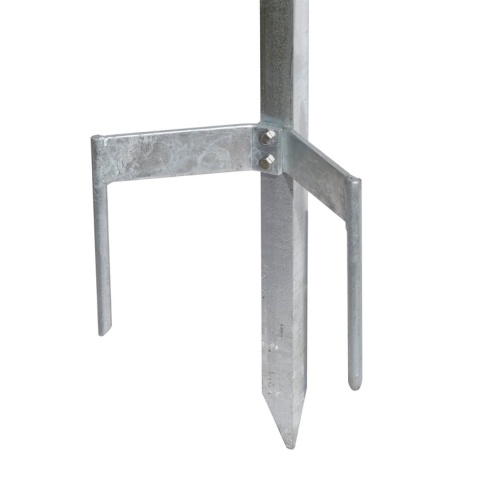Univerzální kovový U-sloupek pro elektrický ohradník, pozinkovaný, délka 120 cm