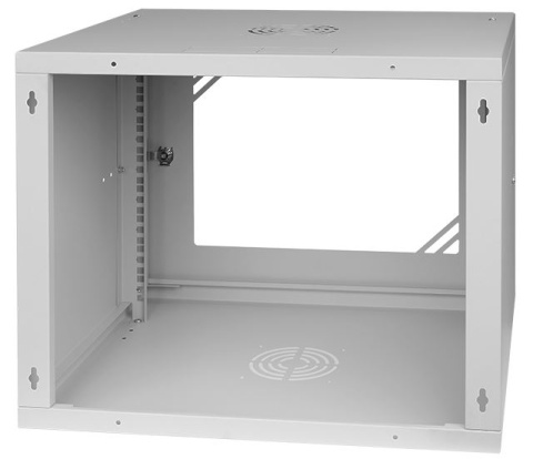 LEXI-Net Basic Rozvaděč nástěnný 19" 9U 520x450, dveře sklo, šedý