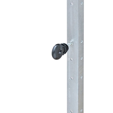 Univerzální kovový U-sloupek pro elektrický ohradník, pozinkovaný, délka 120 cm