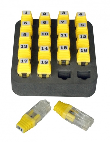 Identifikátory RJ45 k testeru ID #1-20 - Platinum Tools