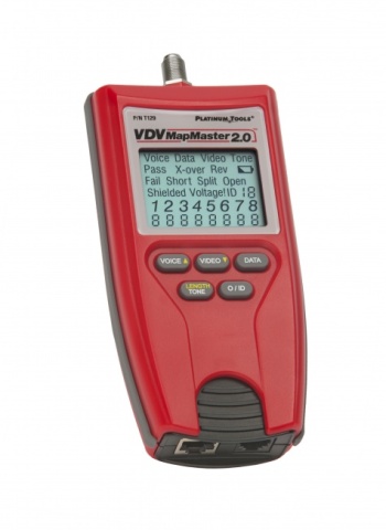 VDV MapMaster 2.0™ tester kabelů - Platinum Tools
