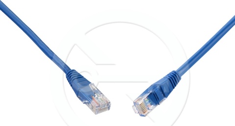 C5E-155BU-0,5MB - Solarix patch kabel CAT5E UTP PVC, 0,5m