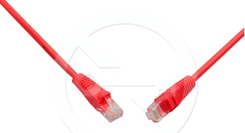 C5E-114RD-0,5MB - Solarix patch kabel CAT5E UTP PVC, 0,5m