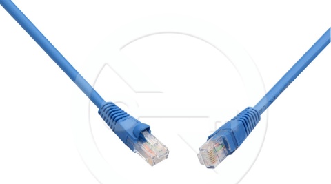 C5E-114BU-0,5MB - Solarix patch kabel CAT5E UTP PVC, 0,5m