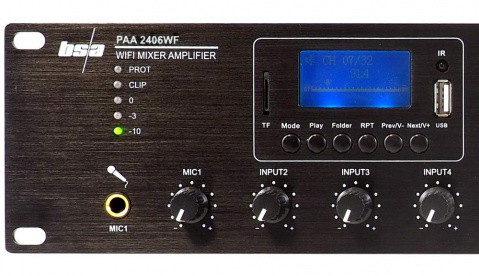 PAA2406WF BS ACOUSTIC Rozhlasová ústředna