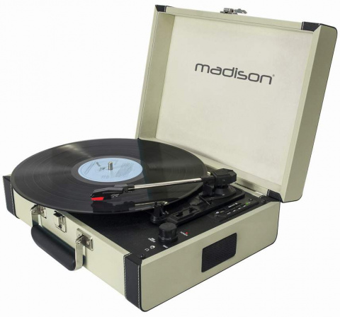 MAD-RETROCASE-CR Madison gramofon
