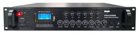 PAA3606 BS ACOUSTIC Rozhlasová ústředna