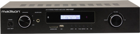 MAD1400BT-BK Madison zesilovač - receiver