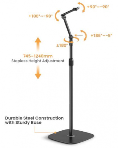MDS16-2 stojan na mikrofon