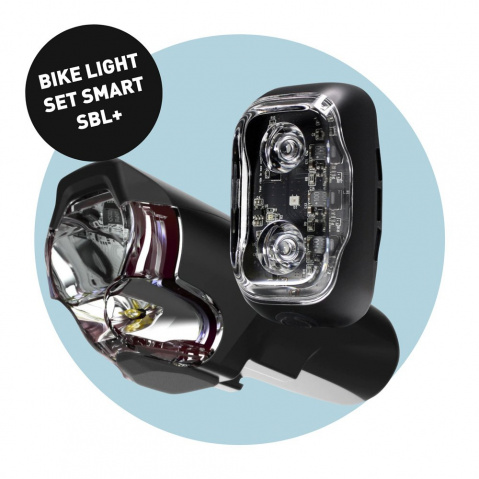CEL-TEC Bike light set smart SBL+ Sada chytrých cyklo svítilen