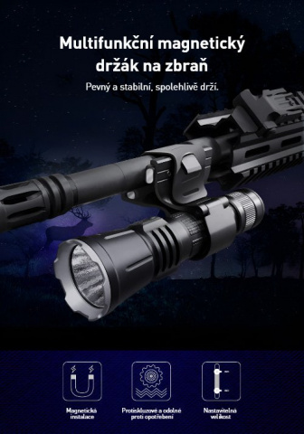 Multifunkční magnetický držák Klarus FM2
