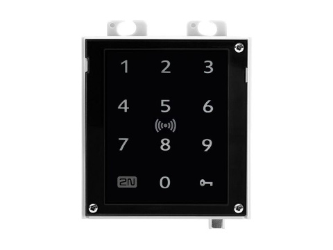 2N® Access Unit 2.0 Touch keypad & Bluetooth & RFID - 125 kHz, 13,56 MHz, NFC, bez rámečku