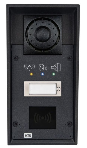 2N IP Force, dveřní interkom, 1 tl., příprava pro čtečku karet, piktogramy, 10 W repro