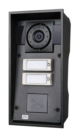 2N IP Force, dveřní interkom, 2 tl., HD kamera, 10 W repro