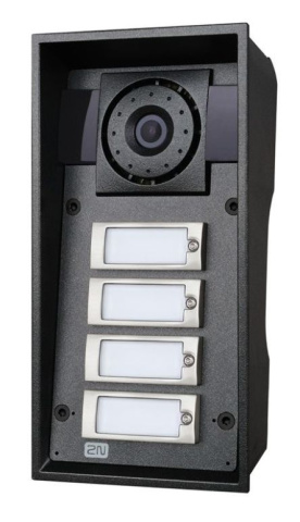 2N IP Force, dveřní interkom, 4 tl., HD kamera, 10 W repro