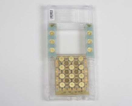 2N® IP Vario náhradní plastový kryt, 6 tlačítek s klávesnicí