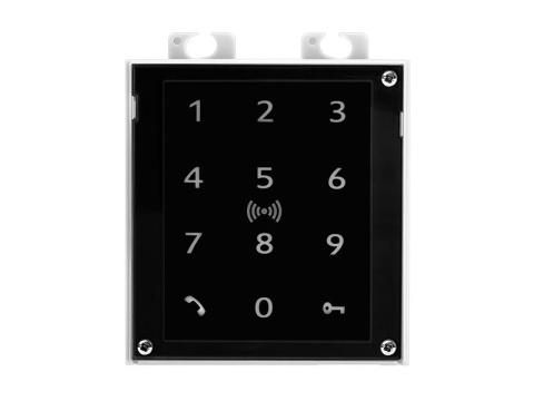 2N® IP Verso dotyková klávesnice & Bluetooth & RFID 125kHz, 13.56MHz, NFC