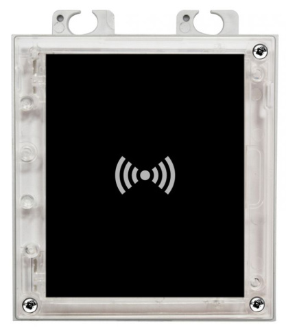 2N® IP Verso, rozšiřující modul čtečky RFID karet 13,56 MHz, NFC ready