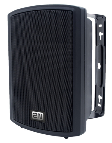 2N® SIP Speaker, aktivní IP reproduktor, podpora SIP, instalace na zeď, černý