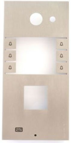 2N® Vario 9137612, náhradní čelní panel 6 tl., otvor pro čtečku (Analog/IP)