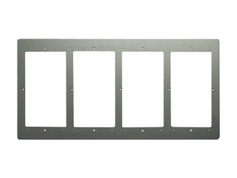 4FA 127 21/Z - krycí rámeček pod omítku 4 moduly, TT94