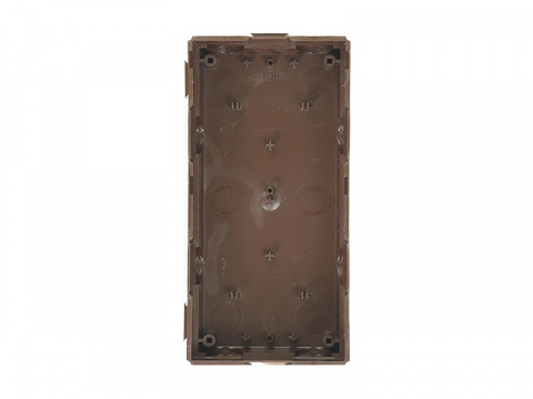 4FA 249 56 - zápustná krabice pro 2 moduly KARAT, měděná