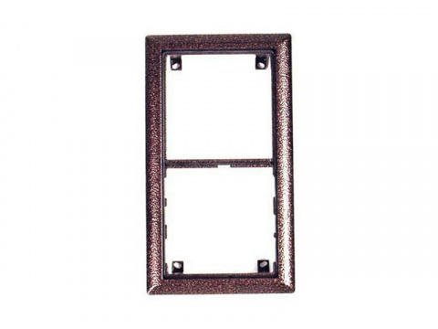 4FF 127 12.1 - rám 2 moduly, KARAT, měděná