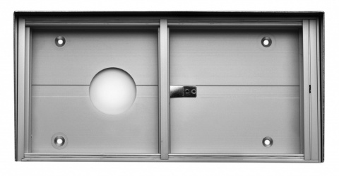 4FK 204 22 - Stříška GARANT horizontální nad omítku pro 2 moduly