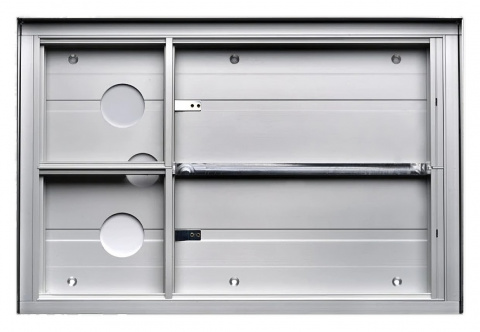 4FK 204 57 - Stříška GARANT horizontální pod omítku pro 2 moduly a 4M jmenovník