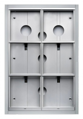 4FK 204 65 - Montážní deska (krabice) GARANT pod omítku pro 6 modulů