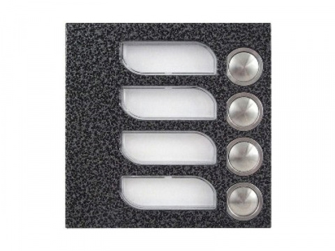 4FN 230 84.2/F - modul 4 tlač. TT KARAT, 4+n, stříbr., 4 jmen.