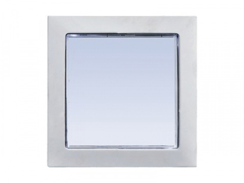 4FN 230 92.5 - popisný m. KARAT, INOX 2-BUS, nerez, podsvit