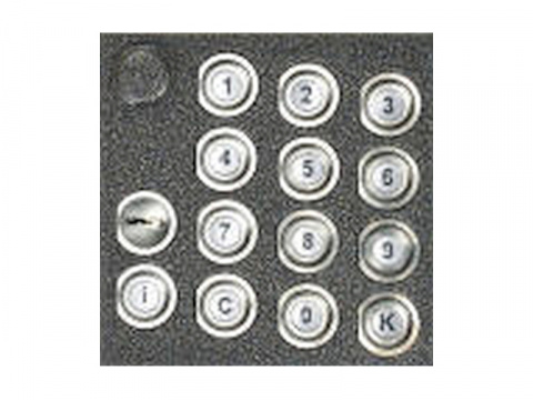 4FN 230 99.2/P - číselnice KARAT, 2-BUS , stříbr., podsvit, se Z