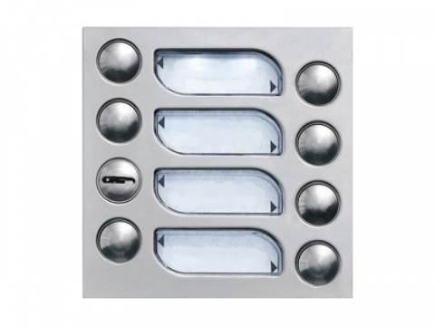4FN 231 02.5 - modul 7 tlač. TT KARAT INOX, 2-BUS, nerez, se Z