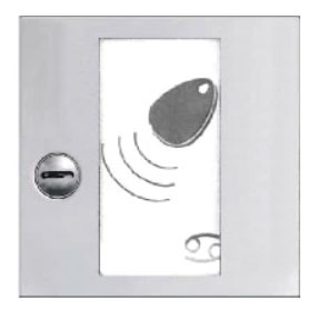 4FN 231 23.5/M - RAK BES KARAT INOX čtečka RFID, se Z, s OPJ, USB, nerez