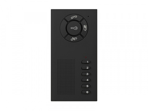 4FP 211 42.207 - domácí HandsFree audiotelefon, 2-BUS, černý