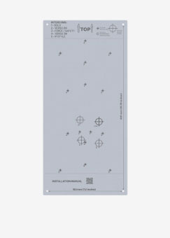 91341902 - 2N Retrofit Intercom Cover Plate – Střední (M)