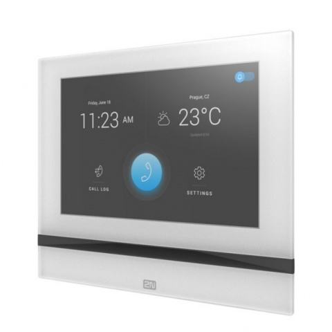 91378601WH - Indoor View bílý - odpovídací video jednotka, LCD 7"