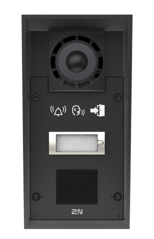 9151301RP - 2N IP Force 2.0 - 1 tlačítko, piktogramy, příprava pro čtečku karet