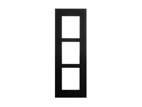 9155013B - IP Verso rám do zdi, 3 moduly - černý