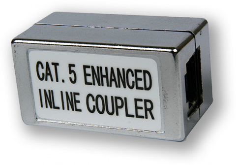AC-130 IC C5E/S - spojka Inline Coupler CAT5E STP