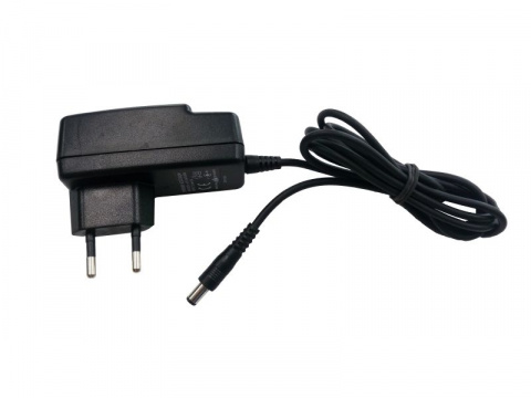 Adaptér 12V=/1,5A, flexo 120 cm, zakončený konektorem 5,5/2,1 mm