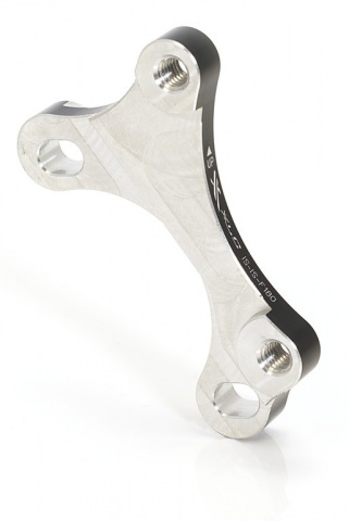 adaptér brzdového kotouče XLC BR-X28 přední 180mm/zadní 160mm PM